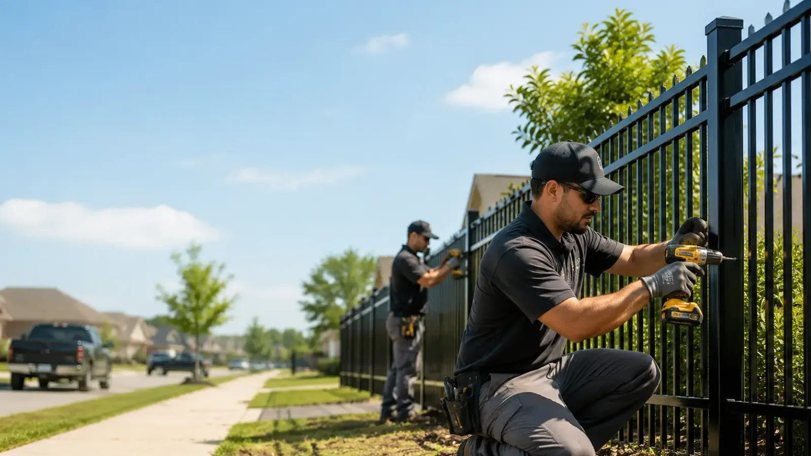 Metal Fence Installation in Rockbridge, OH